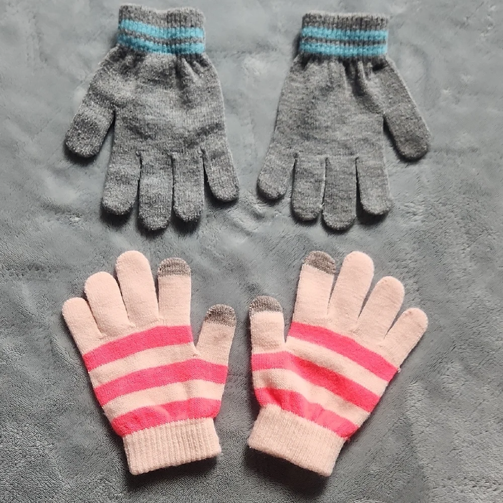 Kids Gloves with Touchscreen Tips